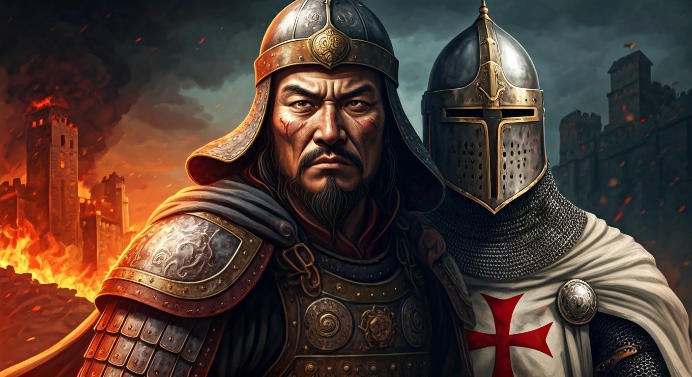 Mongol Templar Genghis Khan