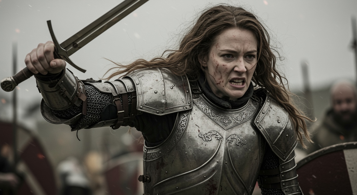 Women medieval battle