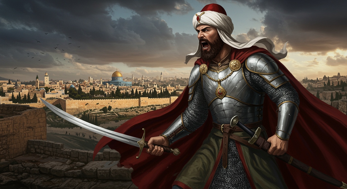 Saladin merciful