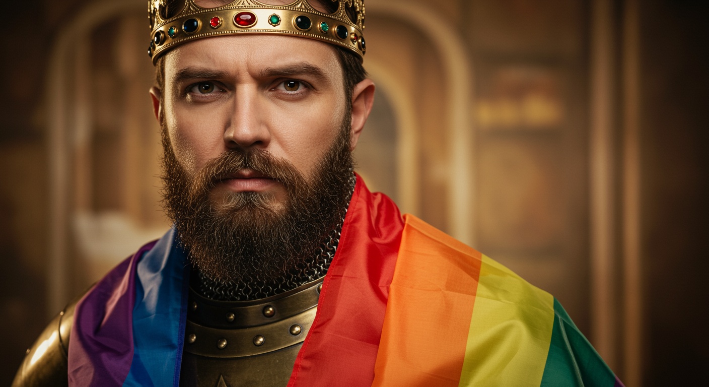 LGBT medieval king