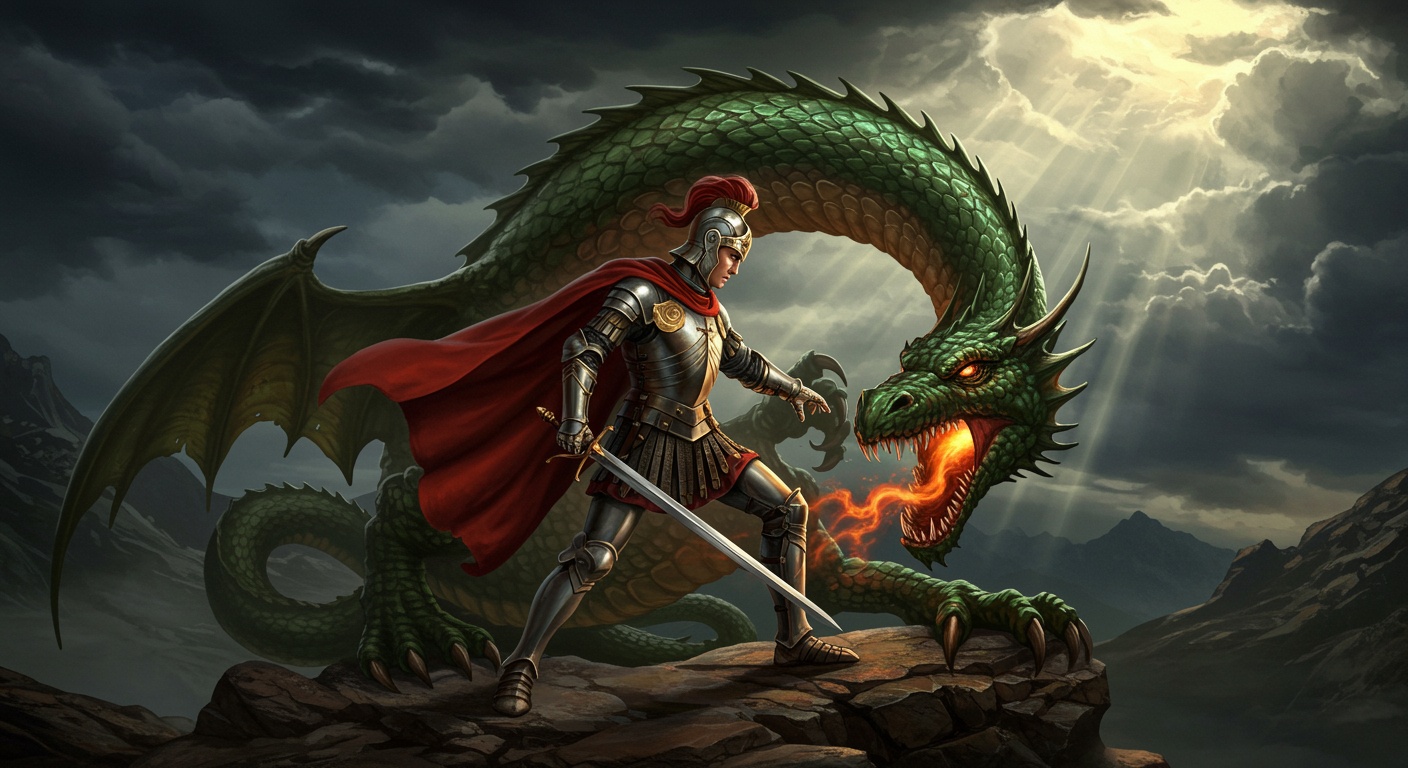 saint george chains dragon