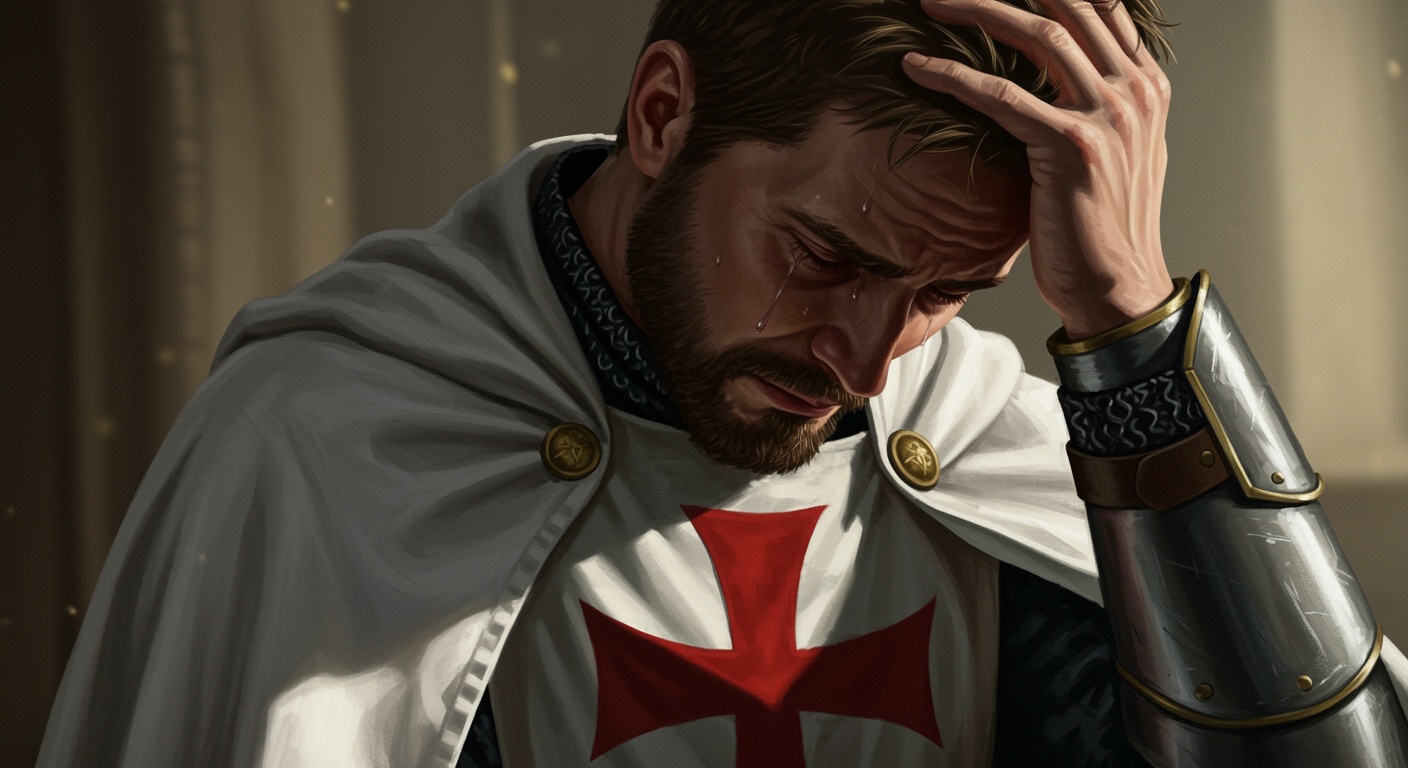 Templar crusader knight PTSD