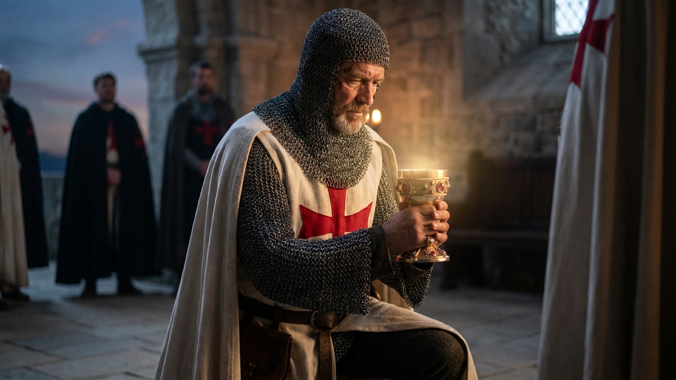 knight templar holy grail